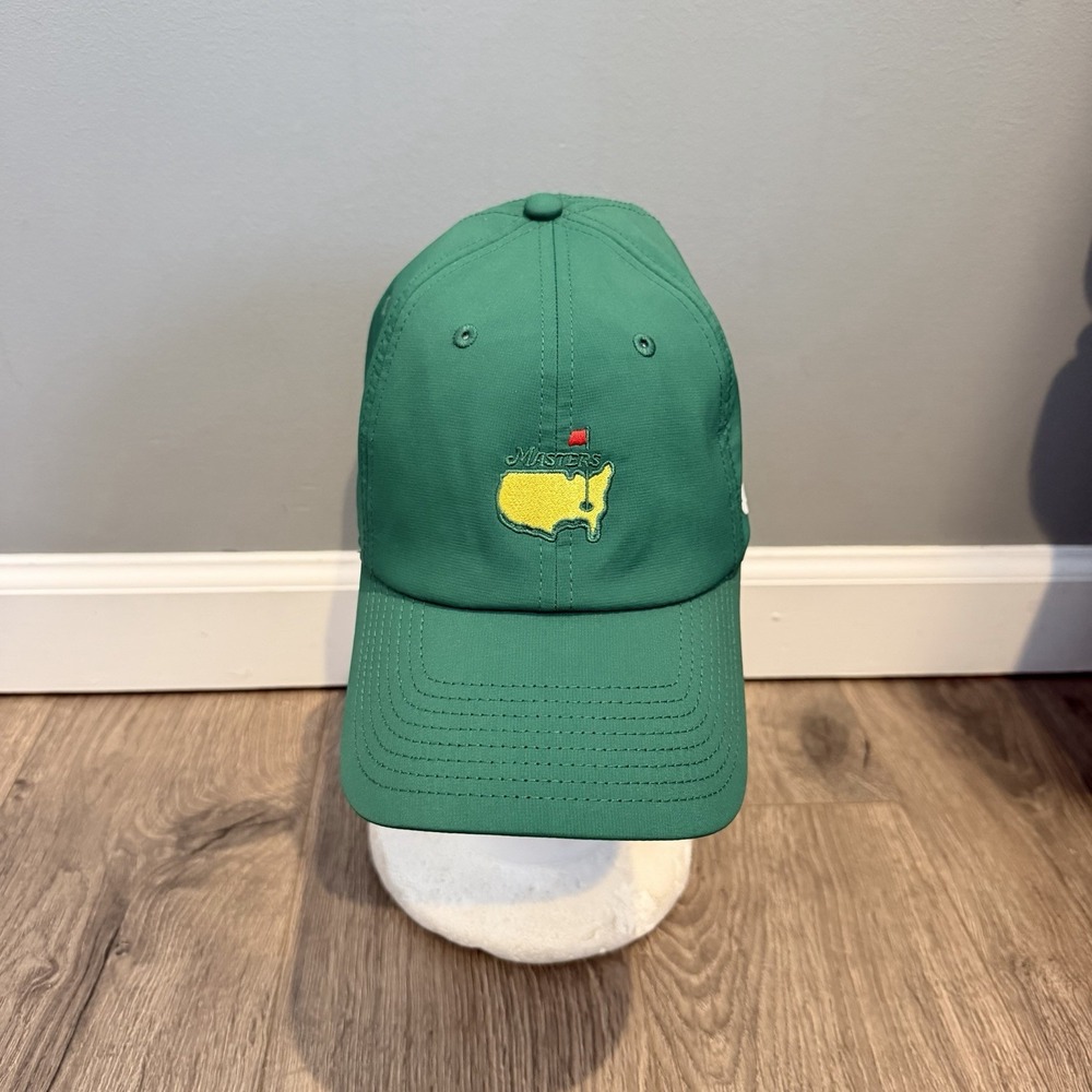 The Masters American Needle Green Strapback Hat Cap